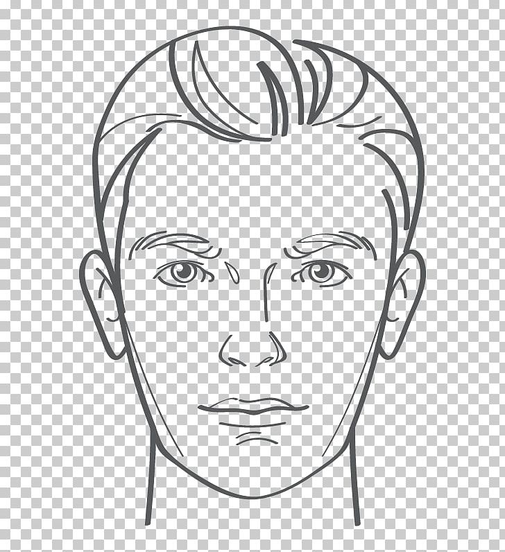 Eye Hairstyle Line Art Drawing Face PNG, Clipart, Arm, Artwork, Black, Black And White, Boy Free PNG Download