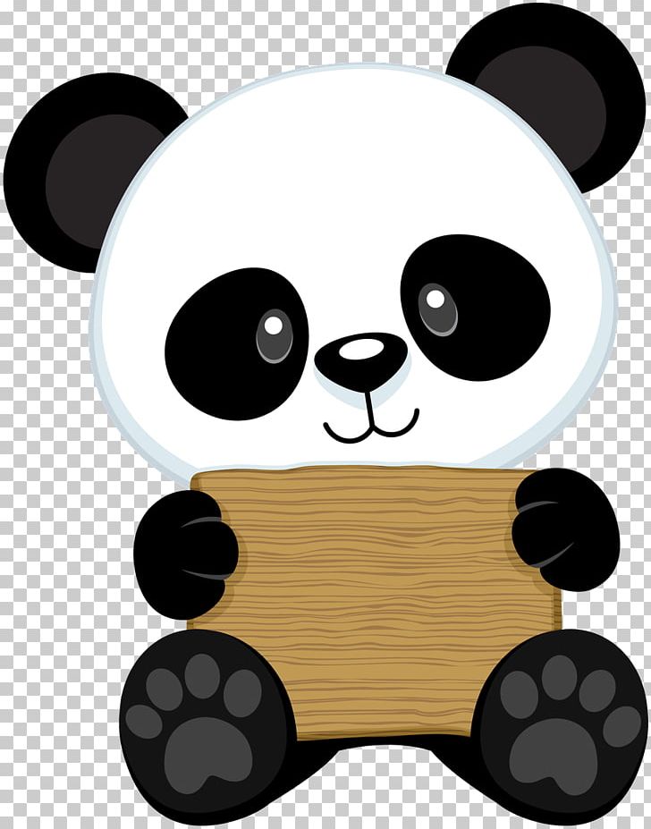 Cute Baby Panda Kawaii Chibi Hand drawn Illustration