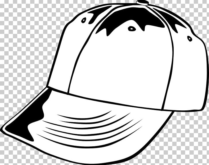 Hat Baseball Cap White PNG, Clipart, Artwork, Baseball Cap, Baseball Line Art, Black, Black And White Free PNG Download