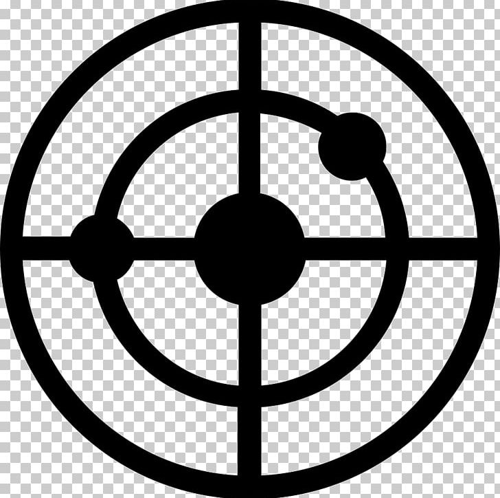 Reticle Computer Icons PNG, Clipart, Angle, Area, Black And White, Cdr, Circle Free PNG Download