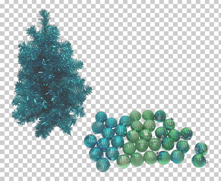 Fir Christmas Ornament Spruce Turquoise Christmas Tree PNG, Clipart, Aqua, Bead, Blue, Body Jewellery, Body Jewelry Free PNG Download