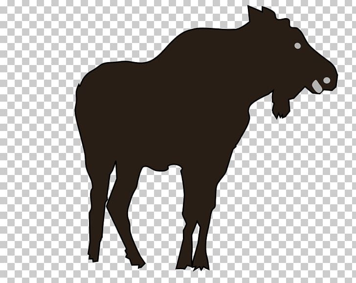 Moose Deer Cattle Elk PNG, Clipart, Animal, Animals, Black And White, Bull, Canidae Free PNG Download