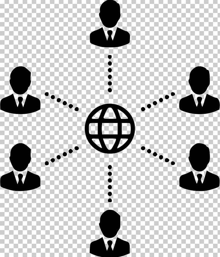 Computer Network Diagram Computer Icons Business PNG, Clipart, Black And White, Business, Circle, Communication, Computer Icons Free PNG Download