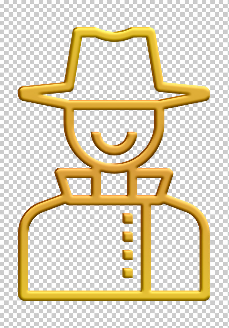 Crime Icon Agent Icon Detective Icon PNG, Clipart, Agent Icon, Crime Icon, Detective Icon, Furniture, Yellow Free PNG Download
