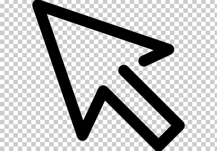 Computer Mouse Pointer Cursor Arrow Computer Icons PNG, Clipart, Angle, Area, Arrow, Black And White, Brand Free PNG Download
