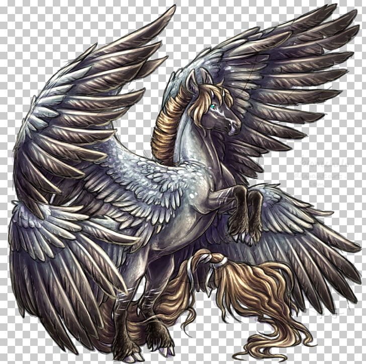Horse Pegasus Mythology Unicorn PNG, Clipart, Animals, Art, Beak, Bird, Bird Of Prey Free PNG Download