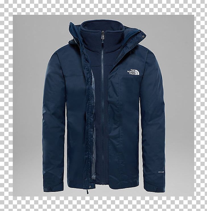 Jacket The North Face Coat Hoodie PNG, Clipart, 2 G, Clothing, Coat, Daunenjacke, Electric Blue Free PNG Download