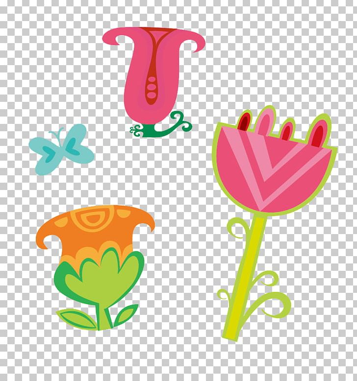 Tulip Green PNG, Clipart, Butterfly, Color, Designer, Drawing, Flower Free PNG Download