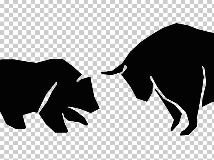Bear Cattle Bull PNG, Clipart, African Elephant, Animals, Black, Black And White, Carnivoran Free PNG Download