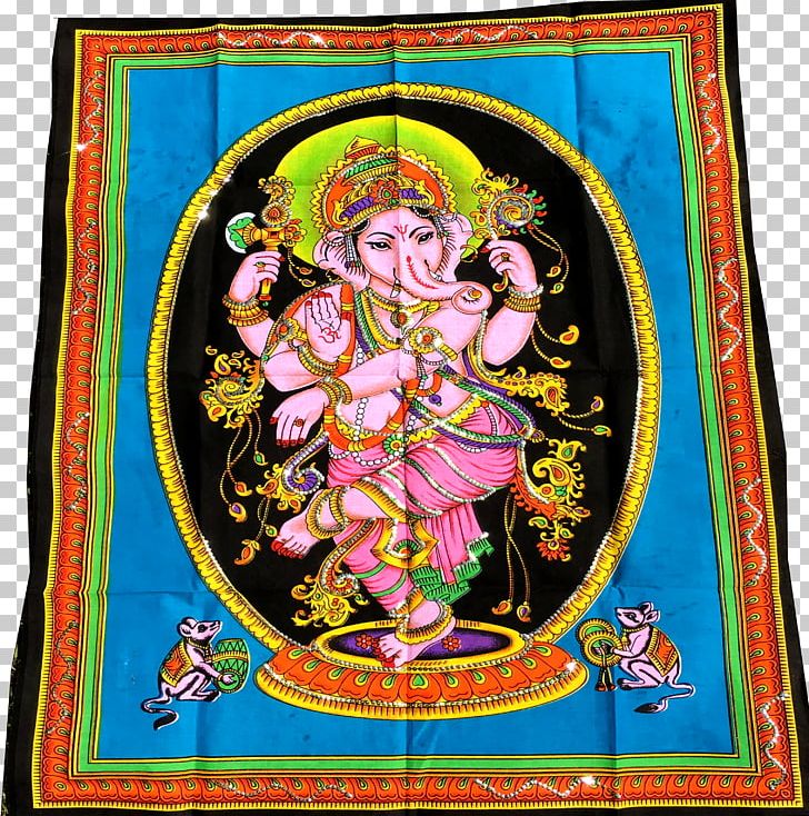 Art Textile Tapestry Linen India PNG, Clipart, Art, Art Print, Cotton, Fringe, Ganesha Free PNG Download