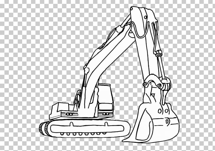 Car Caterpillar Inc. Heavy Machinery Architectural Engineering Coloring Book PNG, Clipart, Angle, Area, Arm, Auto Part, Black And White Free PNG Download