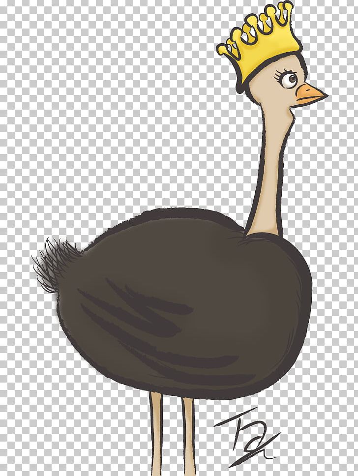 Common Ostrich Flightless Bird Duck Cartoon PNG, Clipart, Animals, Beak, Bird, Cartoon, Chicken Free PNG Download
