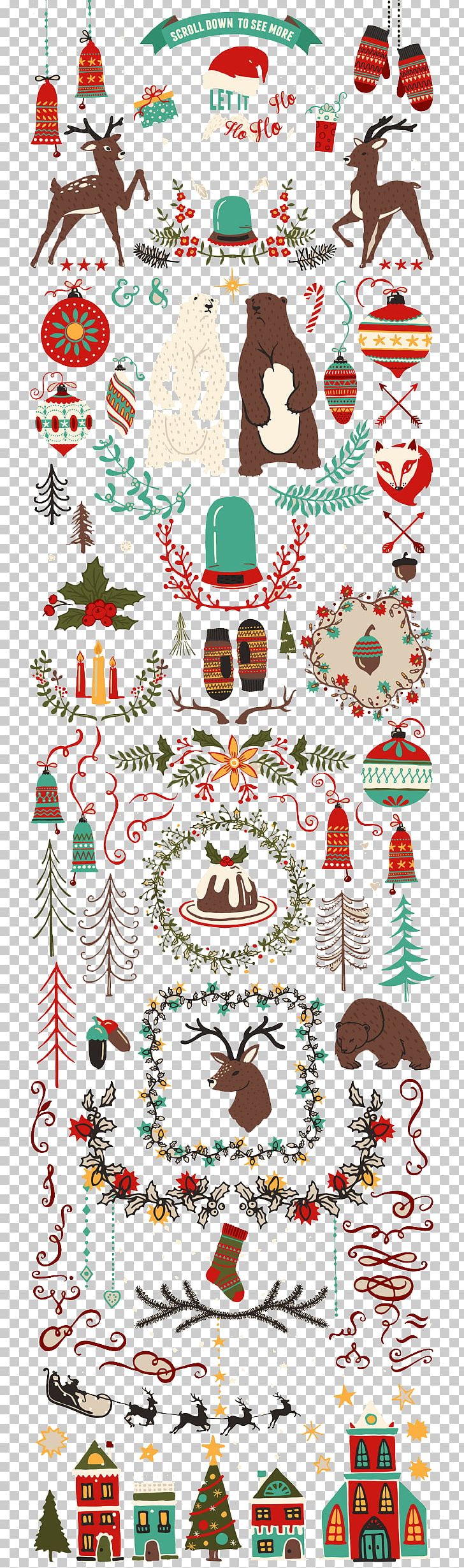 Christmas And Holiday Season Illustration PNG, Clipart, Art, Bear, Christmas, Christmas And Holiday Season, Christmas Border Free PNG Download