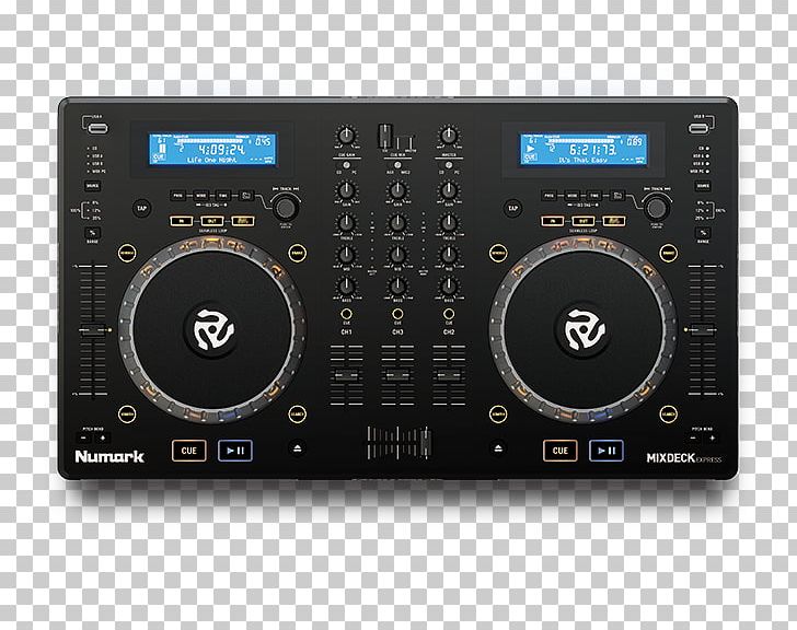 Numark Mixdeck Express DJ Controller Audio Mixers Disc Jockey PNG, Clipart, Audio, Audio Equipment, Cdj, Controller, Disc Jockey Free PNG Download