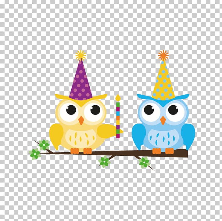 Owl Bird Birthday PNG, Clipart, Animals, Beak, Bird, Bird Of Prey, Birthday Free PNG Download