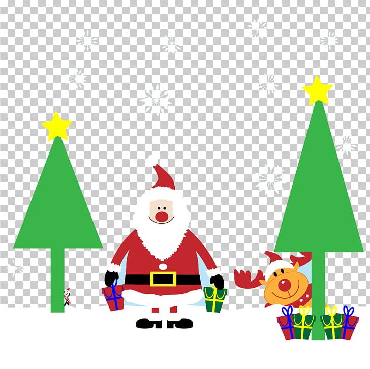 Santa Claus Reindeer Christmas Card Gift PNG, Clipart, Area, Art, Child, Christmas Card, Christmas Decoration Free PNG Download