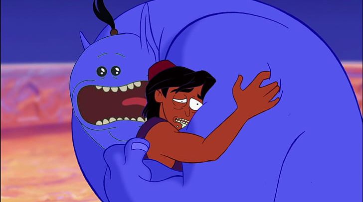 Genie Aladdin Princess Jasmine Jafar Jinn PNG, Clipart, Aladdin, Anime, Art, Blue, Cartoon Free PNG Download