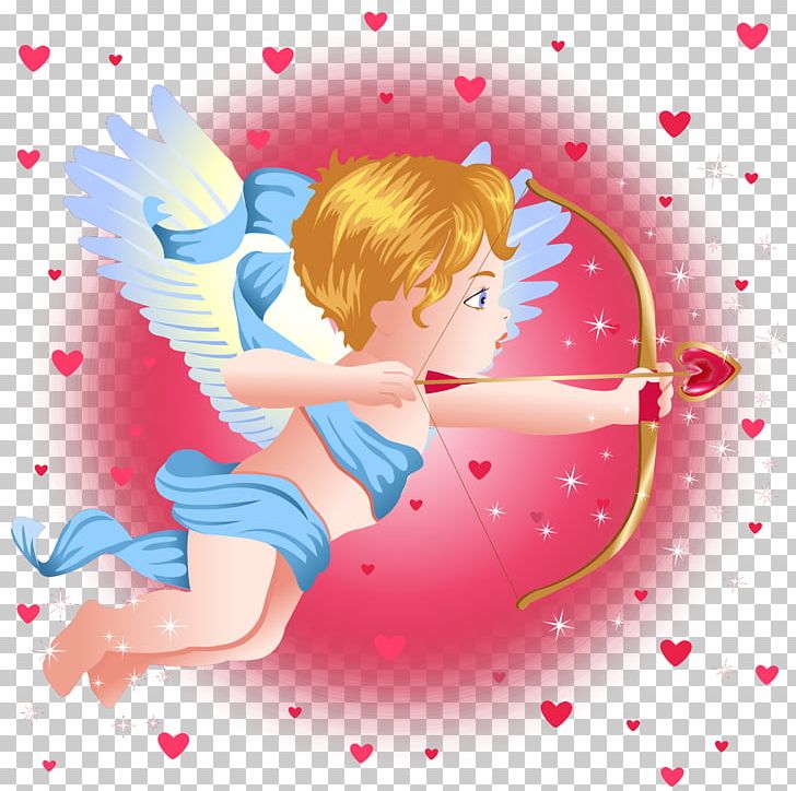 Cupid Heart Illustration PNG, Clipart, Angel, Ani, Cg Artwork, Child, Computer Wallpaper Free PNG Download