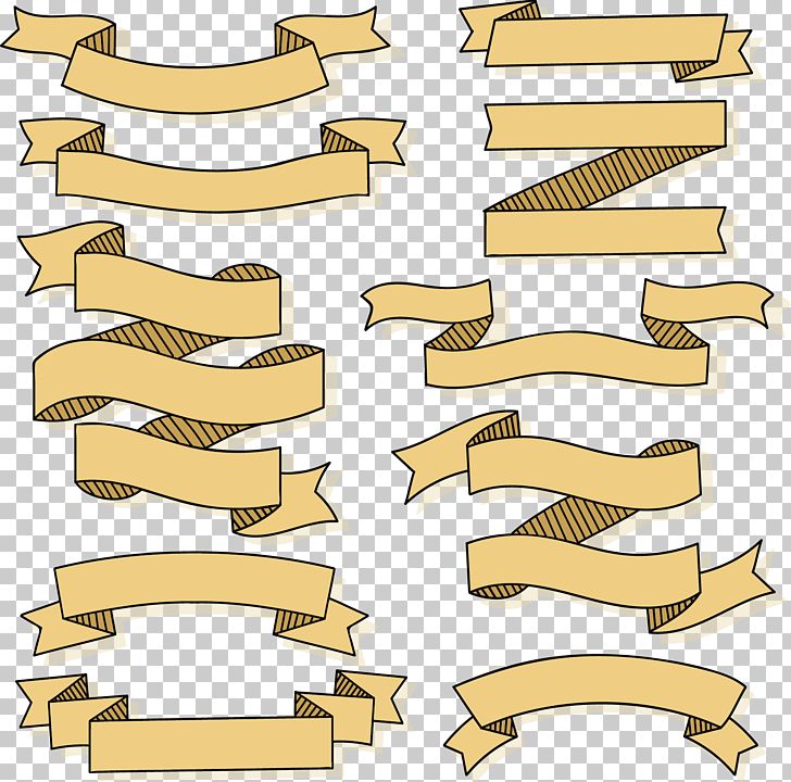 Khaki Striped Ribbons PNG, Clipart, Angle, Decorative Patterns, Designer, Download, Encapsulated Postscript Free PNG Download