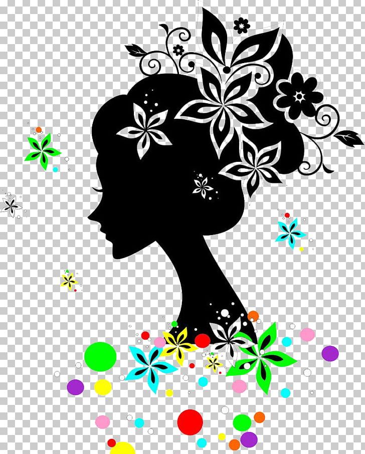 International Womens Day March 8 Happiness Woman PNG, Clipart, Avatar, Black, Black And White, Circle, Flora Free PNG Download