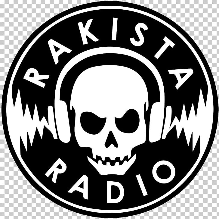Philippines Internet Radio Rakista Radio Pinoy Rock PNG, Clipart, Area, Black And White, Black And White Logo, Bone, Brand Free PNG Download
