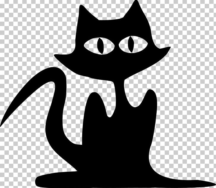Cat Kitten Silhouette PNG, Clipart, Animals, Art, Artwork, Black, Black And White Free PNG Download