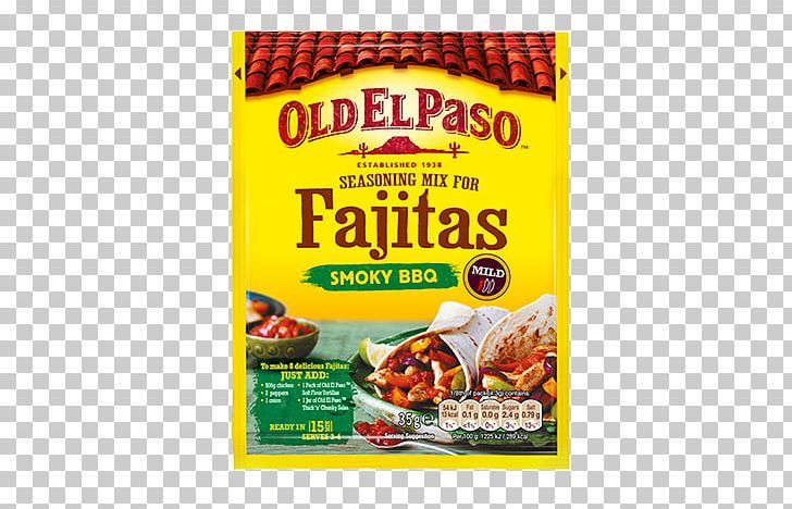 Fajita Barbecue Mexican Cuisine Taco Old El Paso PNG, Clipart, Advertising, Barbecue, Brand, Breakfast Cereal, Corn Tortilla Free PNG Download