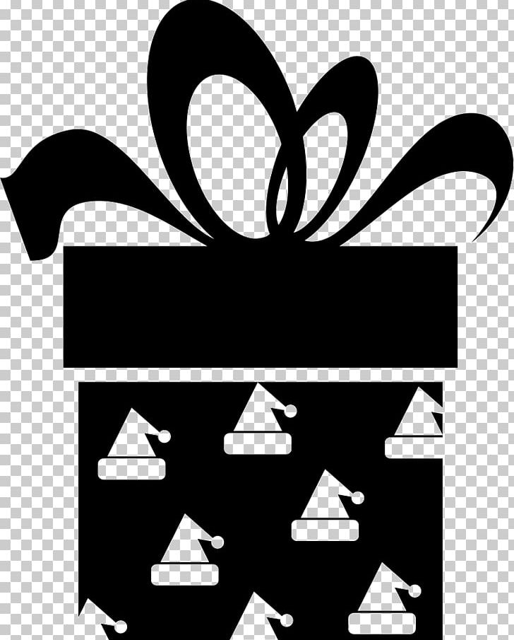 Gift Box Computer Icons Christmas PNG, Clipart, Artwork, Birthday, Black, Black And White, Black Square Free PNG Download
