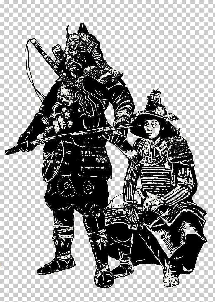 Japan Sengoku Period Samurai Illustration PNG, Clipart, Cartoon, Cartoon Samurai, Comics, Fictional Character, Flag Of Japan Free PNG Download