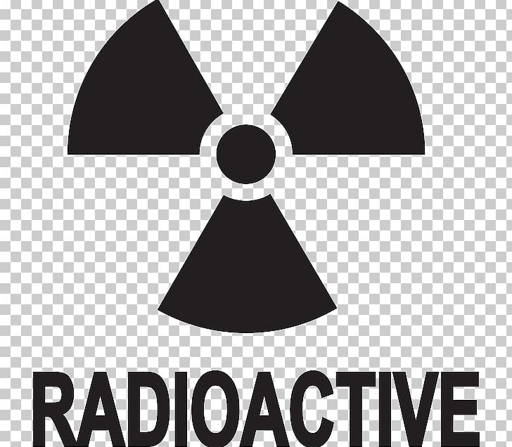 Radioactive Decay Radiation Biological Hazard PNG, Clipart, Angle, Biological Hazard, Black And White, Brand, Drawing Free PNG Download