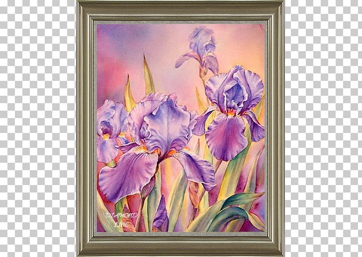 Irises Watercolor Painting Oil Painting Art PNG, Clipart, Art, Artist, Artwork, Color, Contemporary Art Free PNG Download