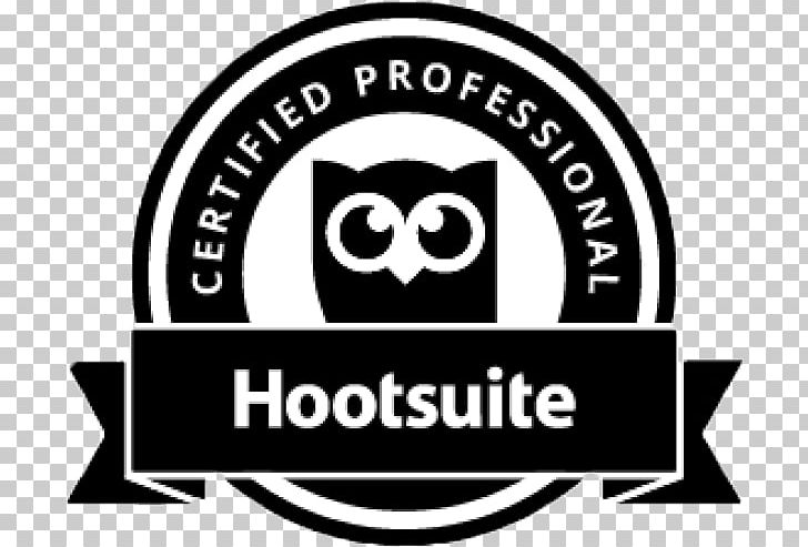 Hootsuite Social Media Marketing Social Network Advertising Professional Certification PNG, Clipart, Area, Badge, Black And White, Blog, Brand Free PNG Download