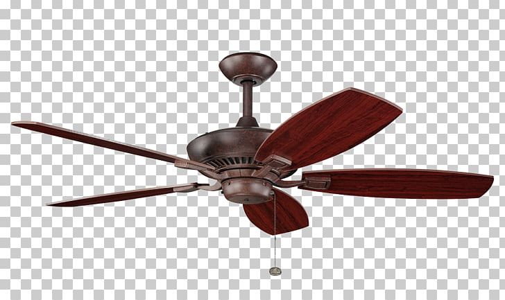 Light Fixture Kichler Canfield Ceiling Fans PNG, Clipart, Blade, Bronze, Brushed Metal, Ceiling, Ceiling Fan Free PNG Download