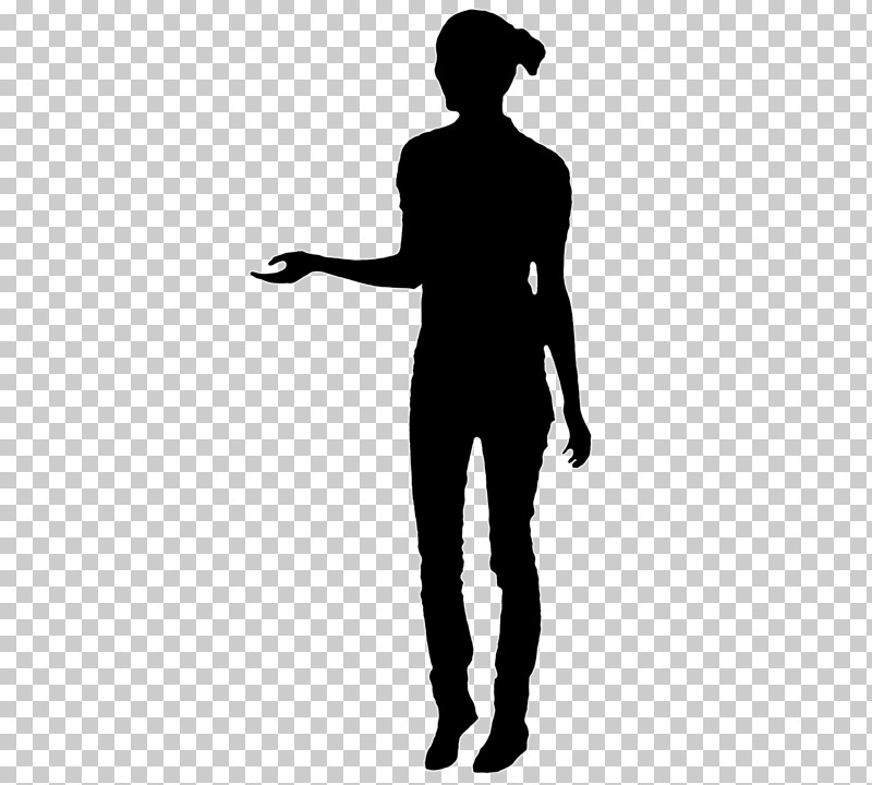 Standing Silhouette Male Sleeve Gentleman PNG, Clipart, Blackandwhite, Gentleman, Male, Silhouette, Sleeve Free PNG Download