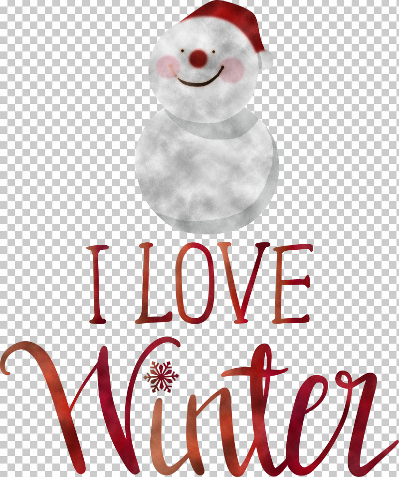 I Love Winter Winter PNG, Clipart, Christmas Day, Christmas Ornament, Christmas Ornament M, Holiday, Holiday Ornament Free PNG Download