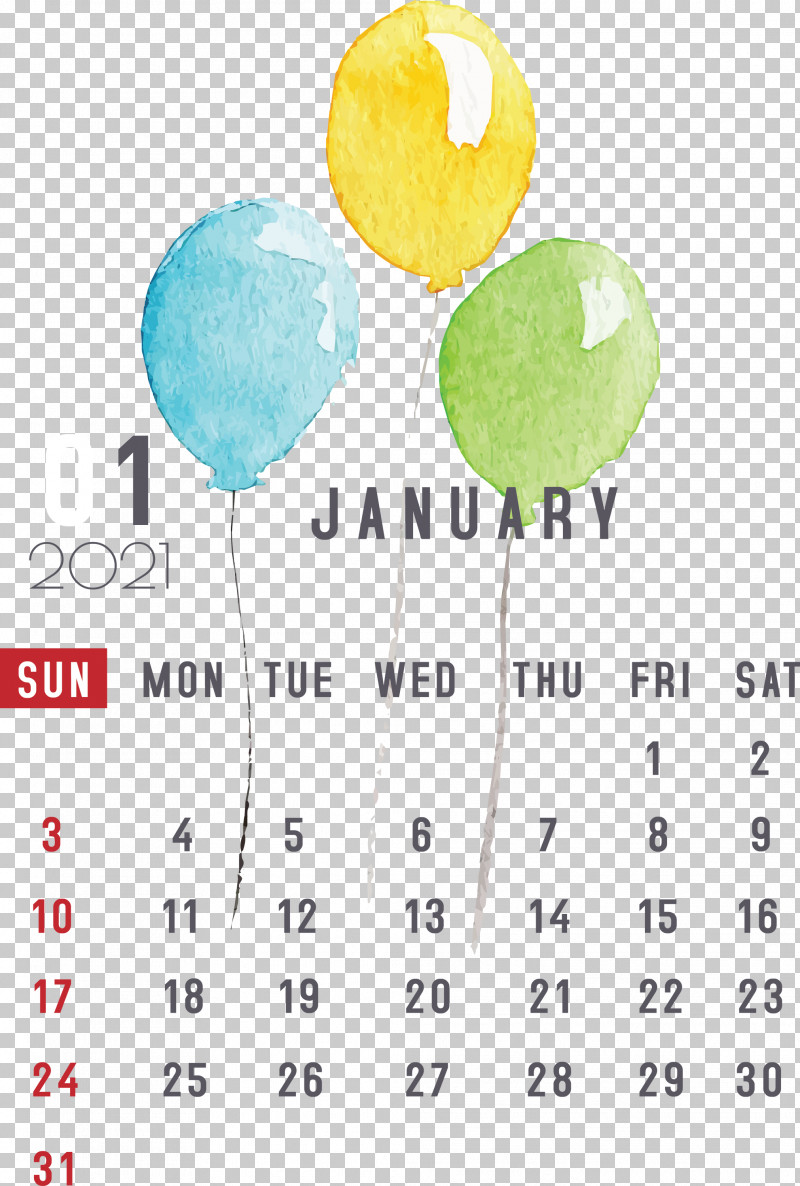 January January 2021 Printable Calendars January Calendar PNG, Clipart, Balloon, Calendar System, Digital Media Player, Geometry, Google Nexus Free PNG Download