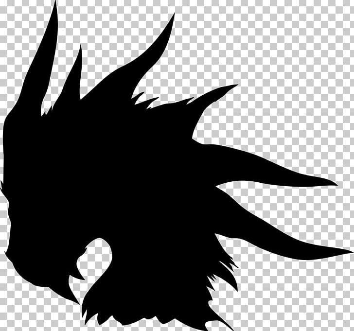 Silhouette Dragon PNG, Clipart, Animals, Artwork, Beak, Black, Black And White Free PNG Download