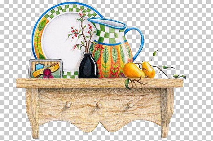 country kitchen clipart