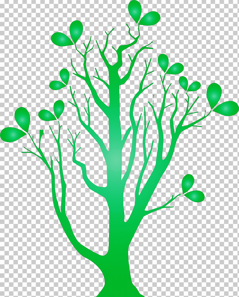 Green Leaf Plant Plant Stem Tree PNG, Clipart, Abstract Tree, Branch, Cartoon Tree, Green, Leaf Free PNG Download