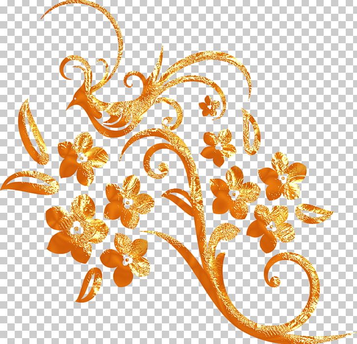 Art Ornament Flower PNG, Clipart, Art, Color, Floral Design, Flower, Gold Free PNG Download