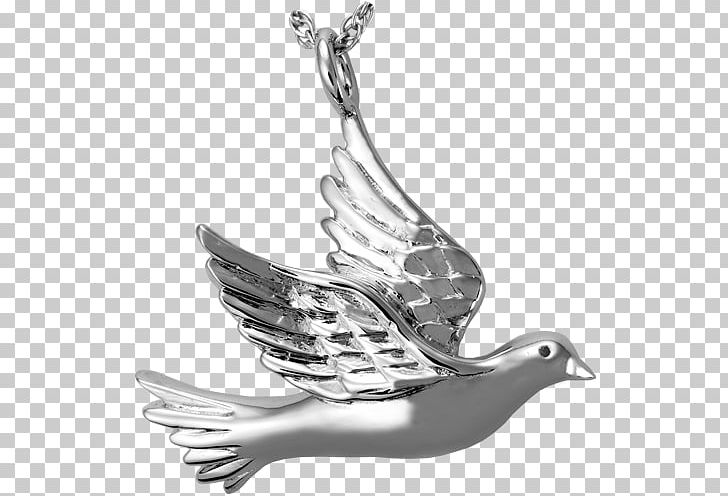 Charms & Pendants Jewellery Necklace Urn Cremation PNG, Clipart, Assieraad, Beak, Bestattungsurne, Bird, Black And White Free PNG Download