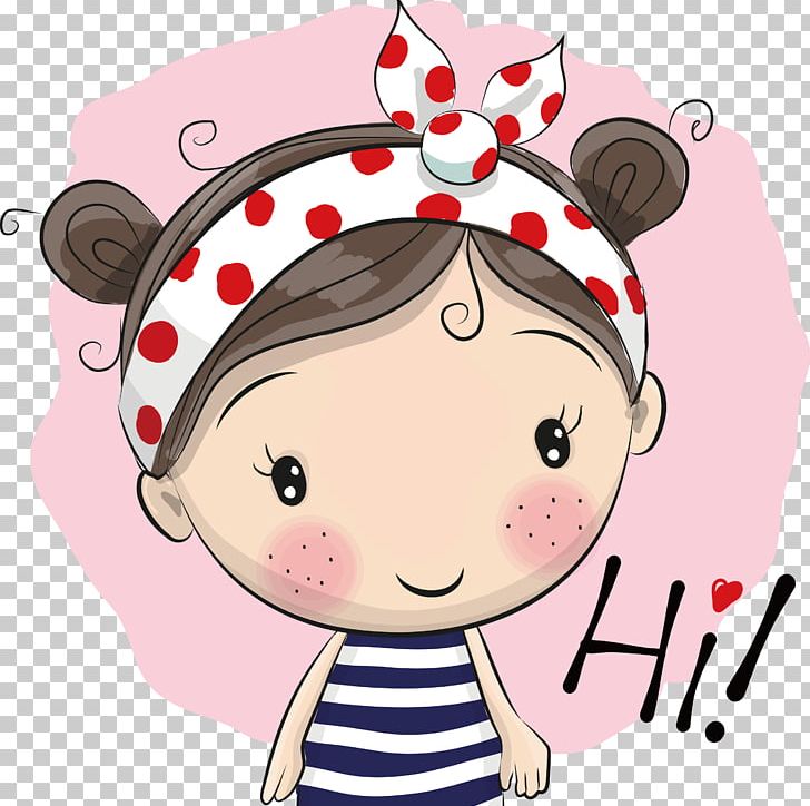 Girl Cartoon Illustration PNG, Clipart, Child, Eye, Face, Fashion Girl, Fictional Character Free PNG Download