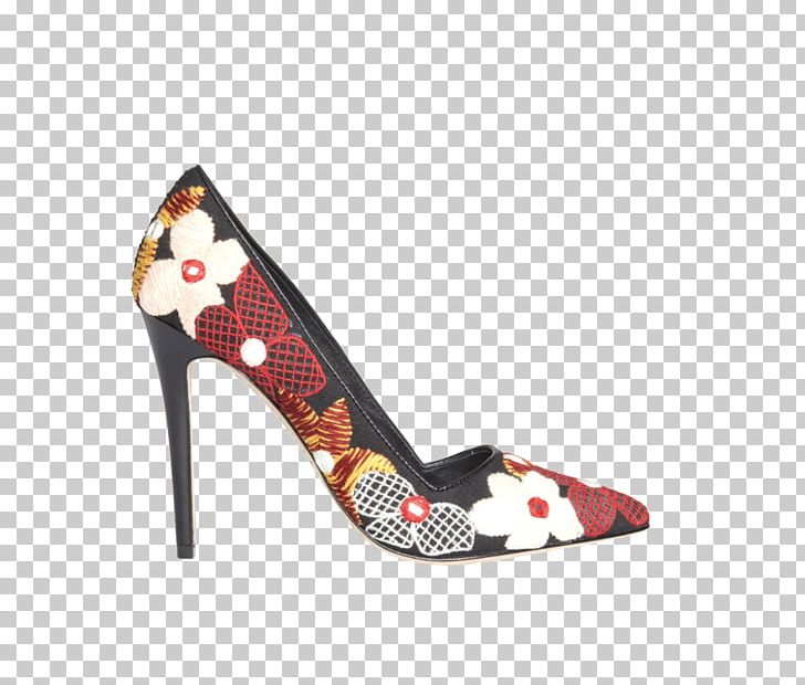 Embroidery High-heeled Shoe Slingback Alice + Olivia Dina Women's Shoes Multi PNG, Clipart,  Free PNG Download