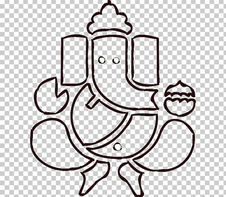 Ganesha Ganesh Chaturthi Hinduism PNG, Clipart, Artwork, Bhagavan, Black And White, Chaturthi, Computer Icons Free PNG Download