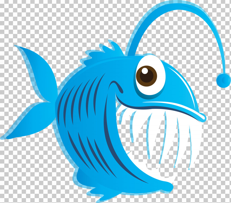 Cartoon Fish Blue Fish Aqua PNG, Clipart, Aqua, Azure, Blue, Cartoon, Drawing Free PNG Download