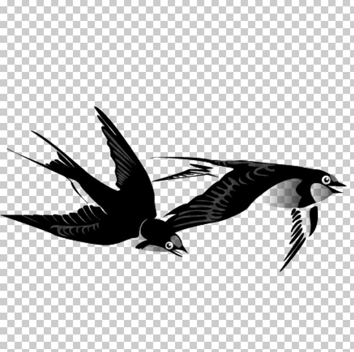 Swallow Bird Ink Wash Painting Chinese Painting PNG, Clipart, Beak, Bird, Birds, Black, Black And White Free PNG Download