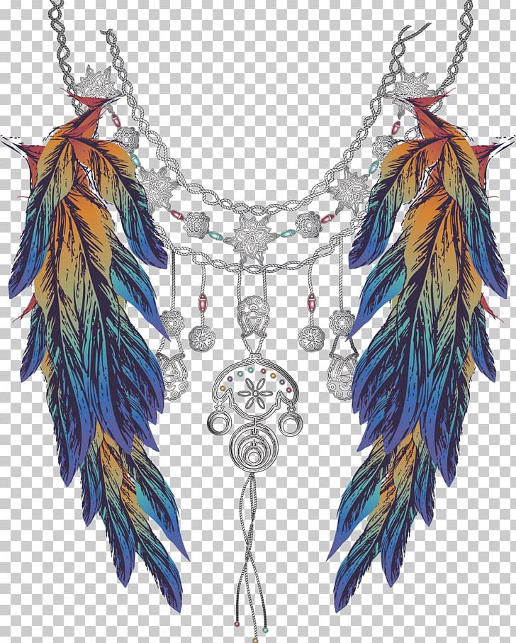 Feather Silver Jewellery PNG, Clipart, Bijou, Chain, Decoration, Euclidean Vector, Feather Free PNG Download