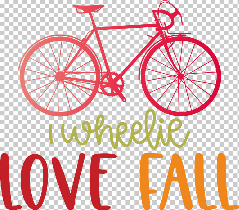 Love Fall Love Autumn I Wheelie Love Fall PNG, Clipart, Bicycle, Bicycle Frame, Cyclocross Bicycle, Road Bike, Scott Free PNG Download