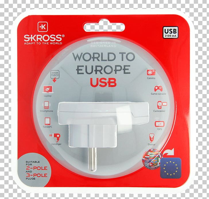 Europe Adapter Schuko Reisestecker AC Power Plugs And Sockets PNG, Clipart, Ac Adapter, Ac Power Plugs And Sockets, Adapter, Battery Charger, Electronics Free PNG Download