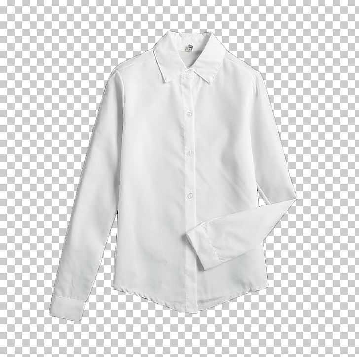 White Shirt PNG, Clipart, Blouse, Button, Clothes Hanger, Clothing, Collar Free PNG Download